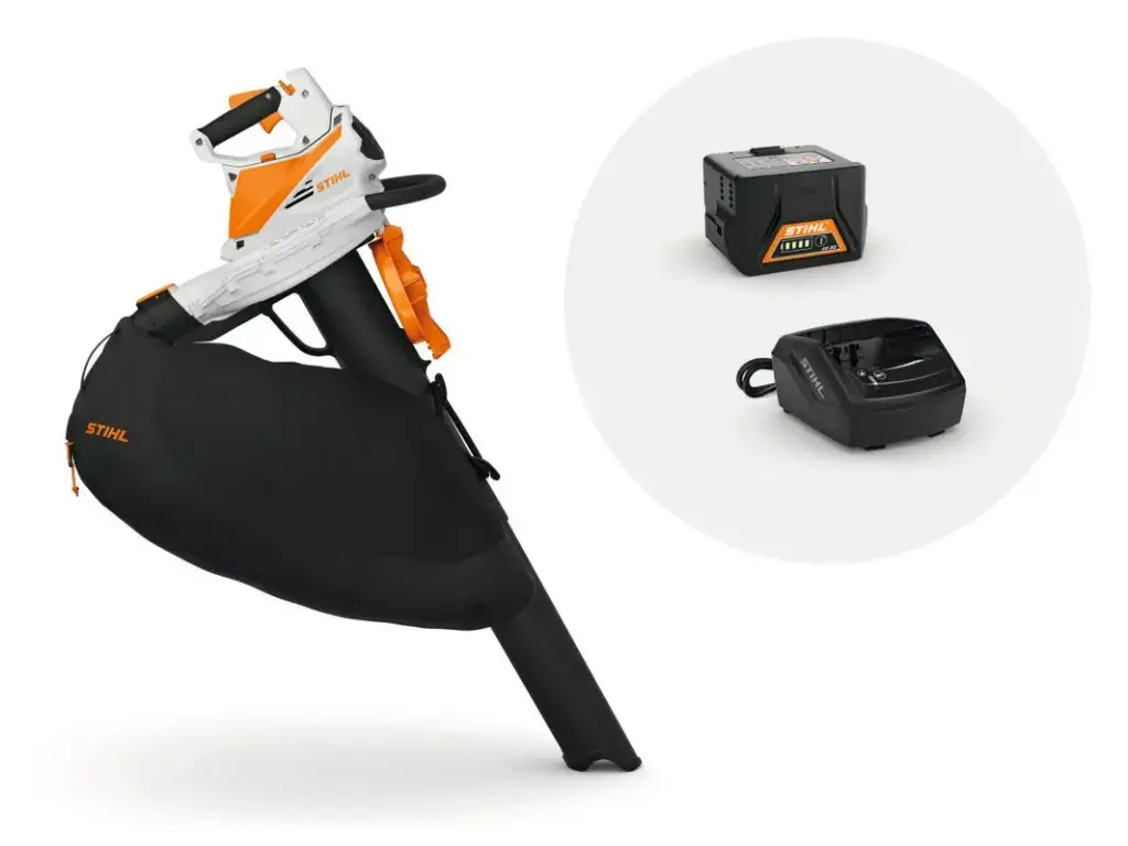 STIHL SHA 56 met accu en lader
