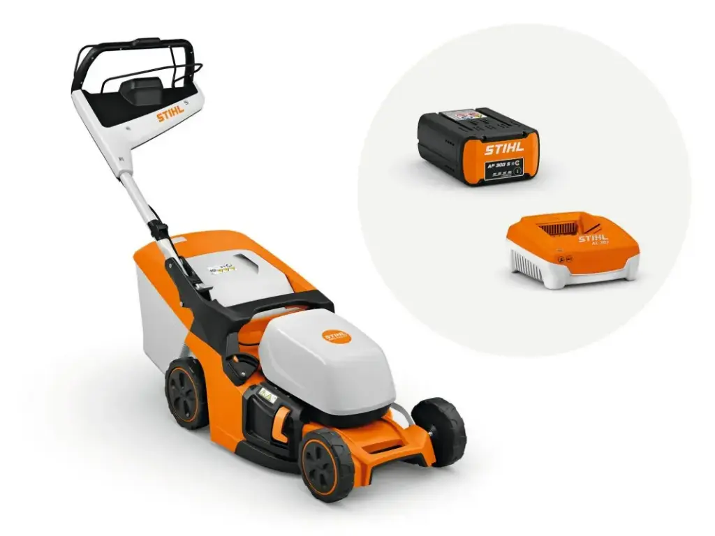 STIHL RMA 443 PV met accu en lader